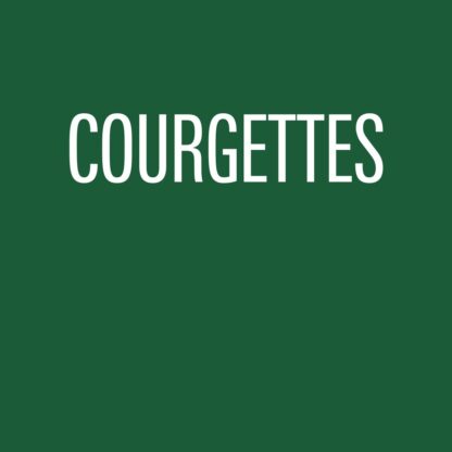 Courgettes